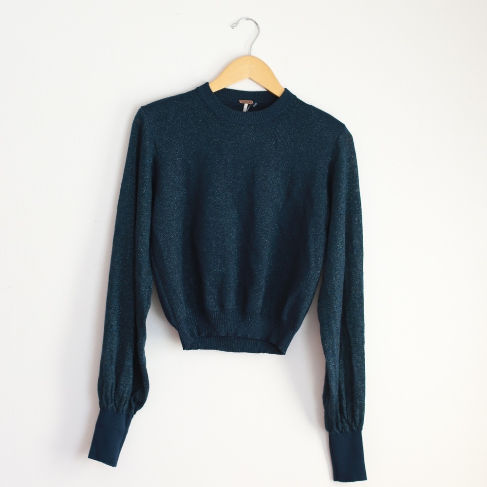 NEW! FREE PEOPLE Let it Shine Pullover Sweater
